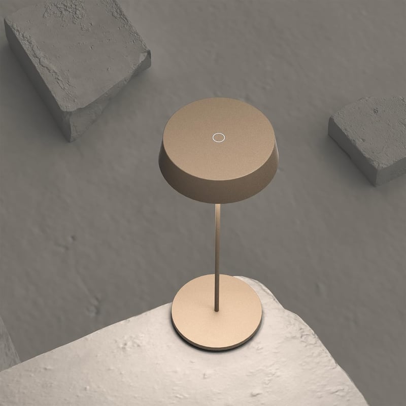 Palmina 901 LED Asztali Lámpa Dimmer, Vezeték Nélküli, IP54 Vízálló, Beltéri Kültéri