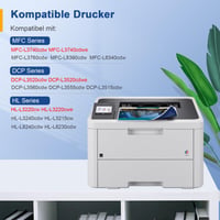 Palmtree TN248XL TN248 Kompatibilný toner Brother, 4-balenie pre tlačiarne MFC-L3760CDW MFC-L3740CDW 4