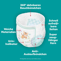Pampers Baby-Dry Pants pelene-gaćice veličina 8 (19 kg+) 360° prianjanje mjesečno pakiranje 117 kom. 5