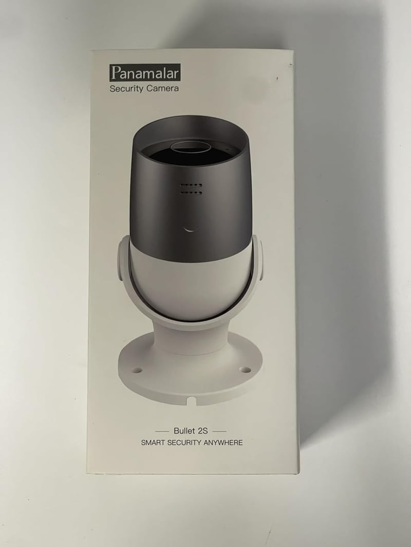 Panamalar WiFi Kültéri Biztonsági Kamera 1080P Vízálló Vezeték Nélküli Megfigyelő Kamera Alexa Kompatibilis Éjjellátó Mozgásérzékelő