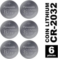 Panasonic CR2032 lítium gombelem 3V - 6 db 3