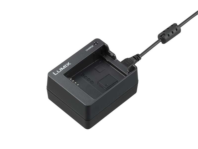 Nabíjačka batérií Panasonic DMW-BTC12 Lumix – kompatibilná s batériami DMW-BLC12, BLG10 a BLH7, čierna