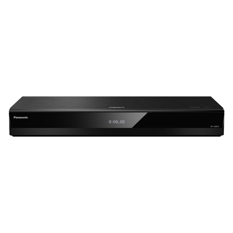 Panasonic DP-UB824EGK UHD Blu-ray prehrávač, čierny, 4K, 2x HDMI, USB, 7.1 analógový výstup, podpora Dolby Digital, DTS-HD, FLAC, MKV
