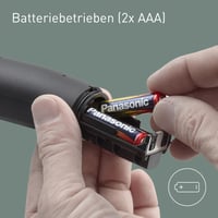 Panasonic ER-GN300 trimer za dlake u nosu i ušima za muškarce, trimer za obrve, vodootporan, na baterije, crni 8