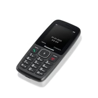 Mobilný telefón pre seniorov Panasonic KX-TF400EXB 4G – VoLTE, 280-hodinový pohotovostný režim, nabíjanie cez USB-C, 2,4-palcový displej, Bluetooth, odolnosť voči vode IP44 1