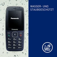 Panasonic KX-TF400EXC 4G Gombos Mobiltelefon, 2.4" Kijelző, USB-C, IP44 Vízálló, Kék - blue 5