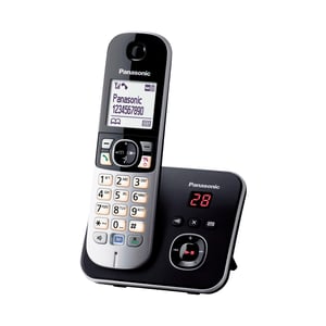 Panasonic KX-TG6821GB DECT bežični telefon s telefonskom sekretaricom, Eco-način rada — Nedostaje poklopac pretinca za baterije (stanje: vidi 2. sliku)