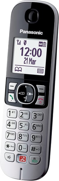 Panasonic KX-TGA685 vezeték nélküli telefon kézibeszélő fekete-ezüst 3