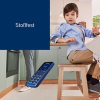 Panasonic KX-TU110EXC 2G szenior mobiltelefon Dual SIM - kék 3
