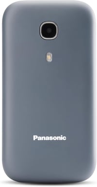Panasonic KX-TU400EXG 2G senior kihajtható mobiltelefon szerződés nélkül SOS vészgomb nagy külön gombok kiemelt betűmérettel szürke 4