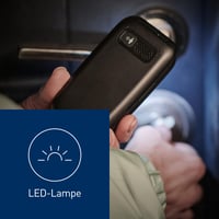 Mobilný telefón Panasonic KX-TU550EXB 4G so sklápacou konštrukciou pre seniorov, 2,8" displej, veľké tlačidlá, čierny – chybný, nezapne sa (stav: pozri 2. obrázok) 8