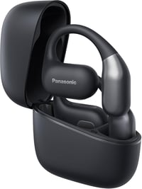 Panasonic RB-F10DE-K nyílt fülű Bluetooth 5.4 vezeték nélküli fülhallgató, 25 órás játszási idő, IPX4 sportfülhallgató - black 1