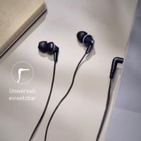 Slúchadlá do uší Panasonic RP-HJE125E-K ErgoFit, 3 veľkosti koncoviek, 10 Hz – 24 kHz, 1,1 m kábel, čierne 6