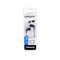 Slúchadlá do uší Panasonic RP-HJE125E-K ErgoFit, 3 veľkosti koncoviek, 10 Hz – 24 kHz, 1,1 m kábel, čierne 7