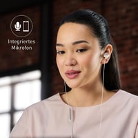 Panasonic RP-TCM225DEW USB-C fülhallgató mikrofonnal, 1,2 m kábel - fehér 2