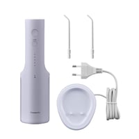Bezdrôtová ústna sprcha Panasonic Series 300 EW-DJ26-V303, 200 ml, IPX7, 5 úrovní tlaku vody, 2 trysky, cestovné príslušenstvo, fialová 9