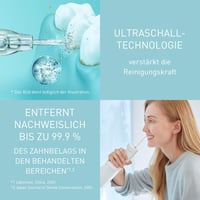 Duș bucal ultrasonic Panasonic Seria 600 EW-DJ67-W303, 200 ml, IPX7, 5 niveluri de presiune, 2 duze ultrasonice, capăt ortodontic și pentru curățarea limbii, Alb 6