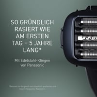 Holiaci strojček Panasonic Series 800 ES-LV97 na mokré aj suché holenie, čierny, 5-násobná holiaca hlava, lineárny motor 3
