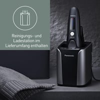 Holiaci strojček Panasonic Series 800 ES-LV97 na mokré aj suché holenie, čierny, 5-násobná holiaca hlava, lineárny motor 9