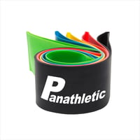Sada odporových gúm Panathletic Fitness 5 ks – 5 rôznych úrovní odporu, tréningový návod, e-kniha, prenosné puzdro, cvičebná guma 4