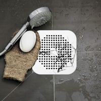 PanBeiQi Lefolyó Szűrő Hajfogó Szilikon Fedél Zuhanyzó Fürdőkád Konyha 4 Darabos Készlet Fehér Modern 5