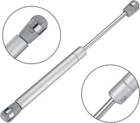 PanBeiQi 2 db hidraulikus gázrugó 100Nm 10kg csillapítós ajtóemelő karrögzítő szerelvény, ezüst soft close zsanérhoz 4
