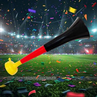Pandiui23 Vuvuzela trúbka 2 ks na futbalové zápasy a športové podujatia, hlasný vzduchový klaksón na fandenie, Nemecko, ľahko prenosný 4