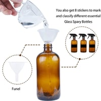 PANENDIANO barna üveg permetezőpalack állítható fejjel - 500 ml (4 db) 3
