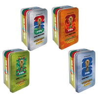 Panini FIFA World Cup 2026 Adrenalyn XL Mega Tin fémdoboz (8 csomag + limitált kártyák) 2