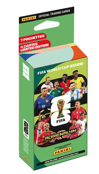 Panini FIFA World Cup 2026 Trading Cards Game blister pakiranje - 7 paketića + 4 limitirane kartice 1