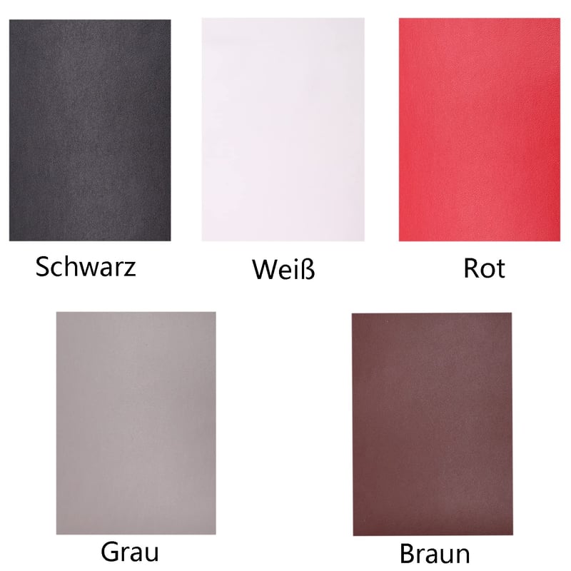 Panngu Öntapadós Bőr Javító Folt Készlet - Kanapé Bútor Autóülés Javítás Fekete 7,6x152cm Erős Ragasztó