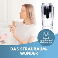 Panteer set mjernih posuda 3 kom - 1L, 500ml, 250ml - Otporne na toplinu i perive u perilici posuđa do 90°C - BPA-free kuhinjski dodatak za kuhanje i pečenje 2