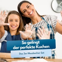 Panteer set mjernih posuda 3 kom - 1L, 500ml, 250ml - Otporne na toplinu i perive u perilici posuđa do 90°C - BPA-free kuhinjski dodatak za kuhanje i pečenje 6