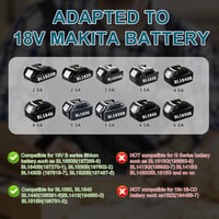 Panthem Akkumulátoros Elektromos Metszőolló 65mm Makita 18V Kompatibilis Kefe Nélküli Motor LCD Kijelző Gyümölcsfa Metszés 6