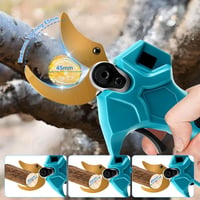 Panthem Akkumulátoros Elektromos Metszőolló 65mm Makita 18V Kompatibilis Kefe Nélküli Motor LCD Kijelző Gyümölcsfa Metszés 3