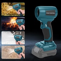 Panthem Mini bežični puhač lišća, kompatibilan s Makita 18V baterijama, 30 m/s, 130 000 okr/min, motor bez četkica, 5 mlaznica, lagan i prenosiv za čišćenje terase, travnjaka, automobila i kampiranja (bez baterije) 6