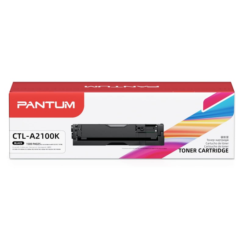 Originálny čierny toner PANTUM CTL-A2100K pre tlačiarne CP2100DW/CM2100DW/CM2100ADW - 1500 strán