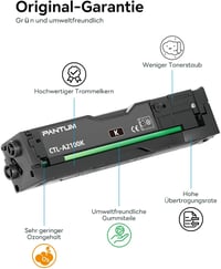 PANTUM CTL-A2100K Eredeti Toner Cartridge CP2100DW CM2100DW Lézernyomtatóhoz 1500 oldal 4