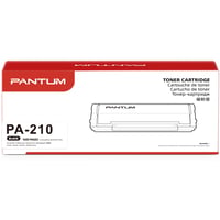Originálna čierna tonerová kazeta PANTUM PA-210, 1600 strán, pre laserové tlačiarne P2502W, P2500W, M6500W, M6500NW, M6508NW, M6550NW, M6558NW, M6600NW, M6608NW 1