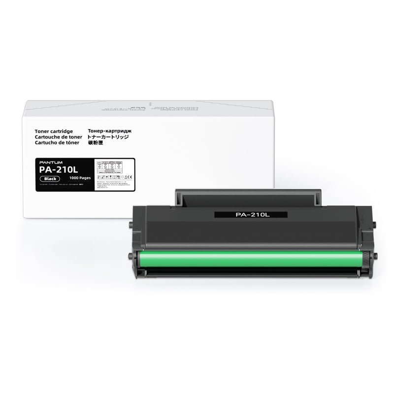 Pantum PA-210 Cartuș Toner Negru Original - Capacitate 1600 Pagini - Compatibil cu Imprimante Laser P2500W P2502W M6500NW M6550NW M6600NW