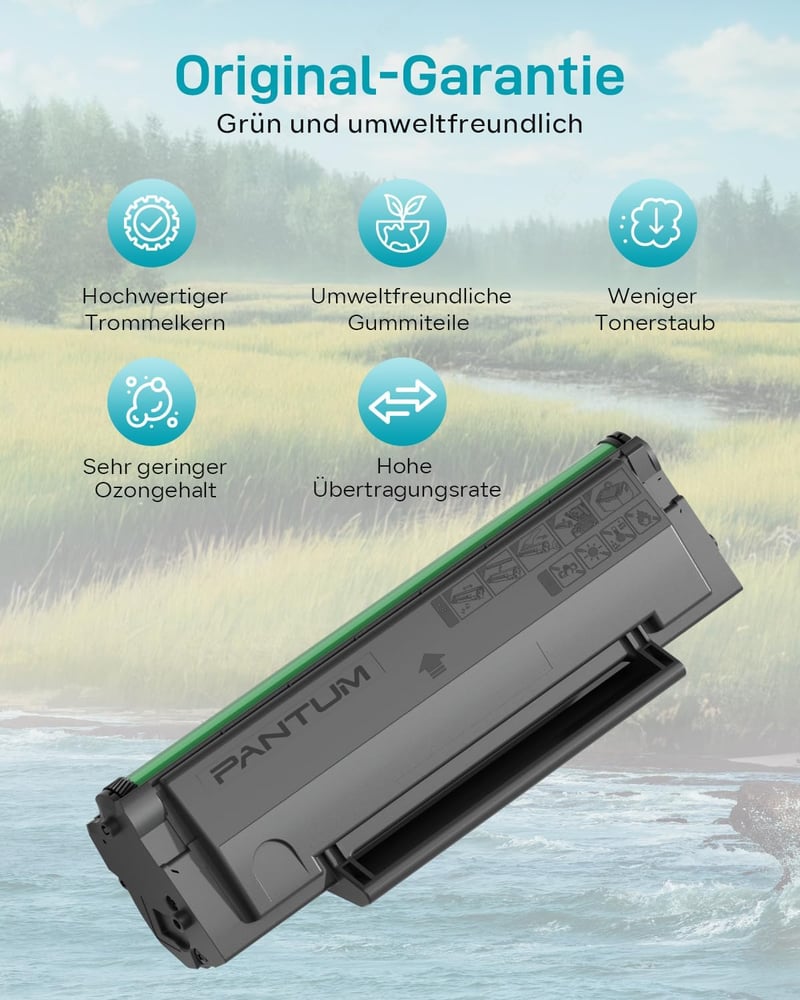 PANTUM TL-A2319 fekete toner 1000 oldalhoz BP2309W BM2309W BM2309AW BP2300W BM2300W BM2300AW nyomtatóhoz