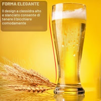 Sada pohárov na pšeničné pivo ParaCity 420 ml – 2 ks pohárov na pivo Weizenbier – Darček pre mužov 3