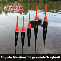Súprava rybárskych plavákov Paradox Fishing, 5 ks, 1,5 g, 2 g, 3 g, 4 g, 5 g, mix hmotností na rybolov 3