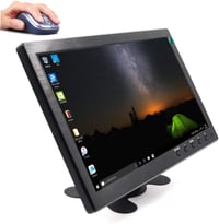 Pardarsey 10.1" HD TFT LCD Monitor BNC/AVI/VGA/HDMI Autós Biztonsági Kamera Kijelző 2