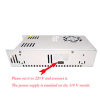 Pardarsey 12V 30A Stabilizált Kapcsolóüzemi Tápegység LED Szalaghoz CCTV Rádió 5