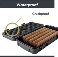 Pardo Cigar utazási humidor beépített párásítóval, légmentesen záródó szivar tároló 5