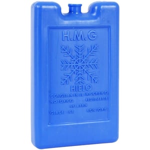 PARENCE Višekratni rashladni uložak 500 ml - Ledeni uložak, Prijenosni hladnjak, Prijenosna škrinja - 180x115x32 mm, plavi - Piknik, kampiranje, planinarenje