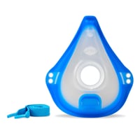 Mască de inhalare moale pentru adulți PARI Boy - Cu stabilizator de mască, transparentă - Mască pentru nebulizator pentru adulți - Accesoriu PARI Boy 1