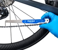 Mierka opotrebovania reťaze Park Tool CC-4.2 - Presná mierka na 5 až 13-rýchlostné reťaze, kompatibilná so systémami SRAM, Shimano a Campagnolo, strieborná 5