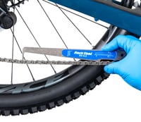 Mierka opotrebovania reťaze Park Tool CC-4.2 - Presná mierka na 5 až 13-rýchlostné reťaze, kompatibilná so systémami SRAM, Shimano a Campagnolo, strieborná 4